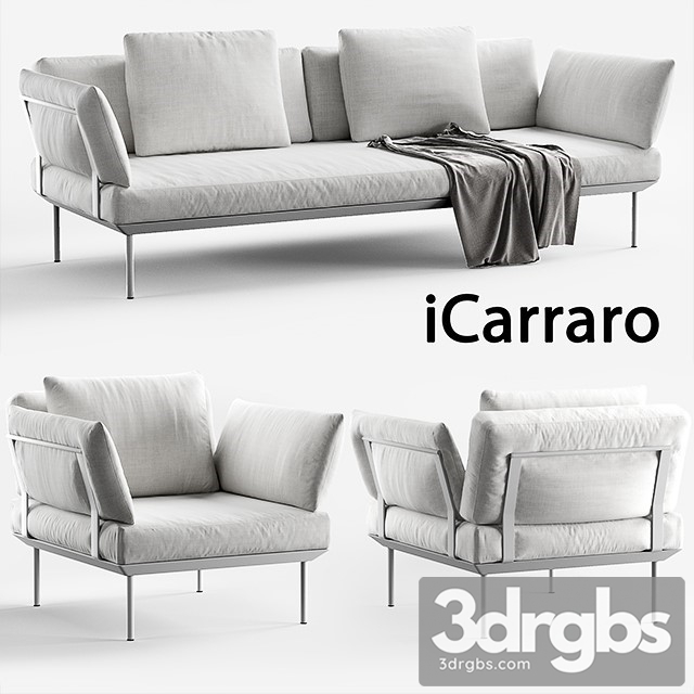 ICarraro Sofa 01 3dsmax Download