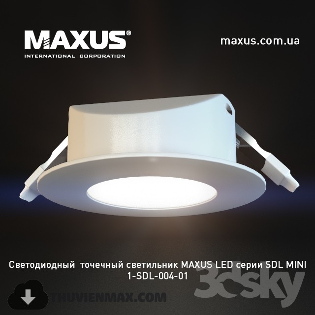 Spot LED lights SDL MINI 3DS Max - thumbnail 3