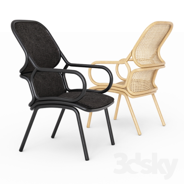 Frames chairs by Jaime Hayon for Expormim 3DS Max - thumbnail 3