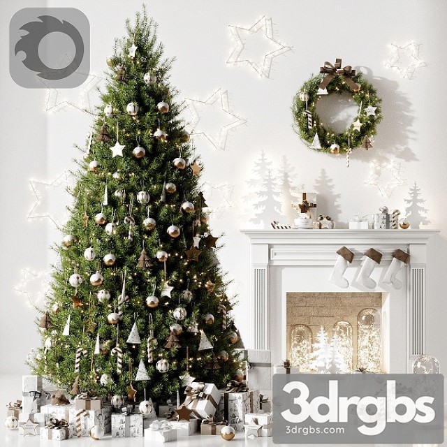 Christmas Tree 03 3dsmax Download - thumbnail 1