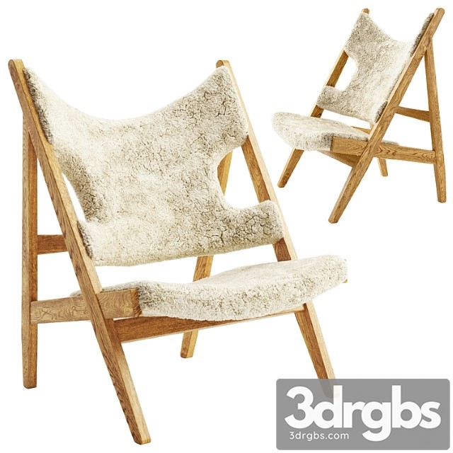 Sheepskin knitting chair by menu 3dsmax Download - thumbnail 1