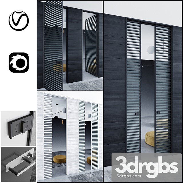 Rimadesio doors even   doors for office and home 3dsmax Download