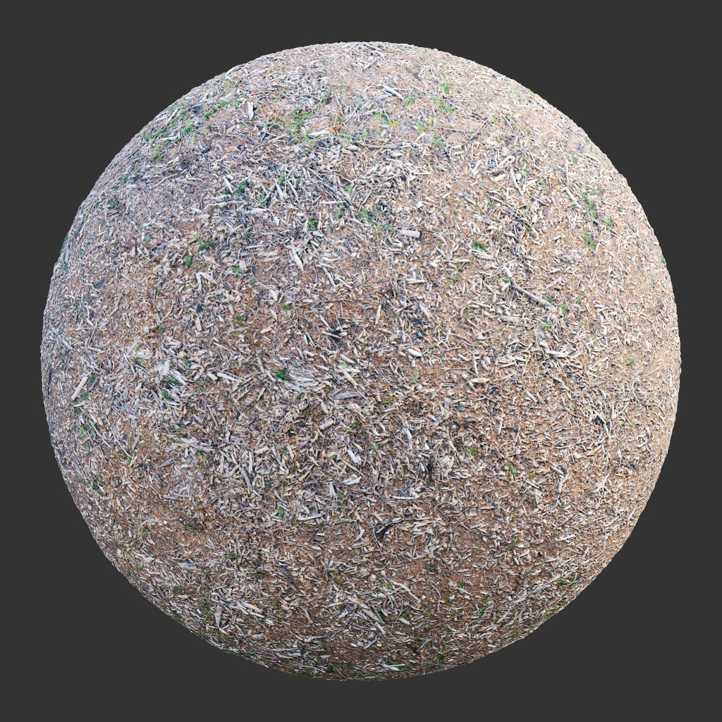 PBR TEXTURES – FULL OPTION – Ground Forest Mulch – 552 - thumbnail 2