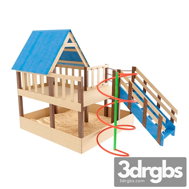 Childrens Playground 6 3dsmax Download - thumbnail 1