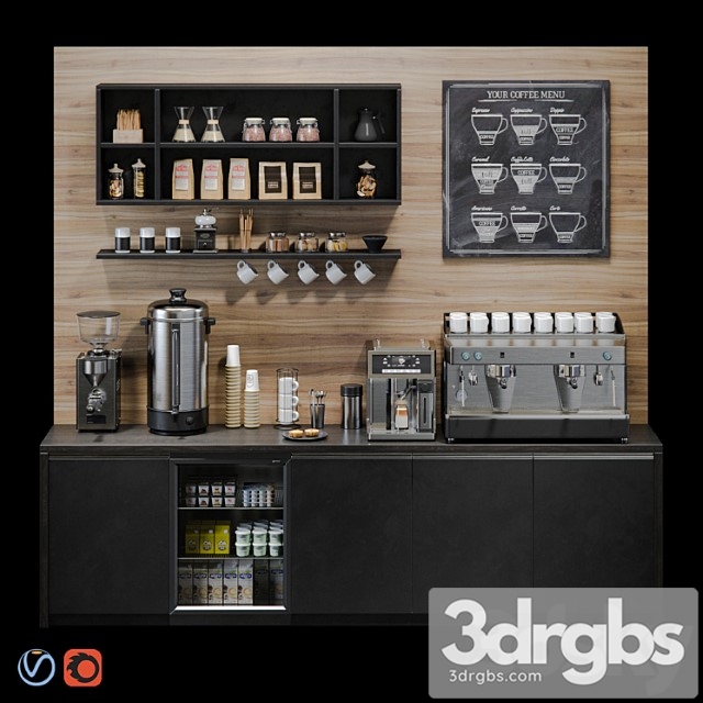 Coffee bar 2 3dsmax Download