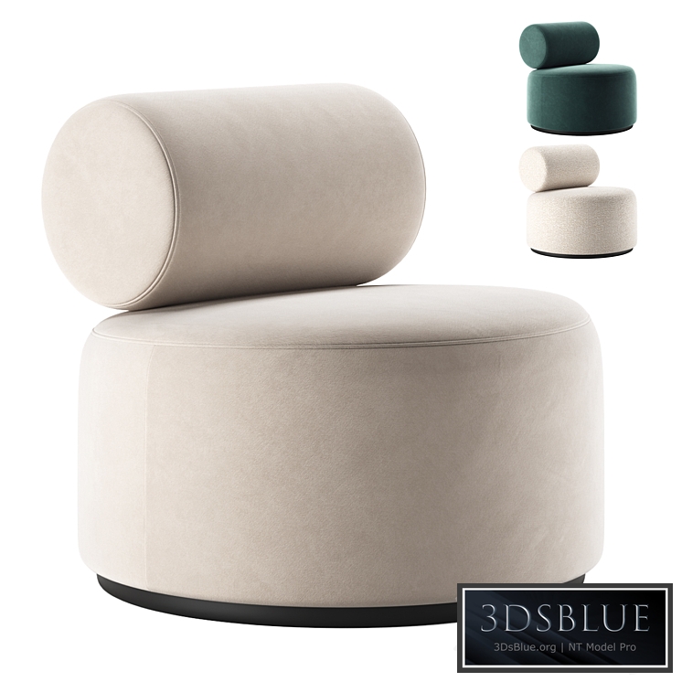Sinclair Lounge Chairs | FEST Amsterdam 3DS Max - thumbnail 3