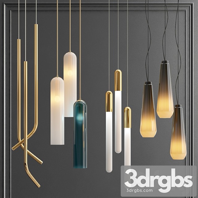Collection Hanging Lightings 3dsmax Download