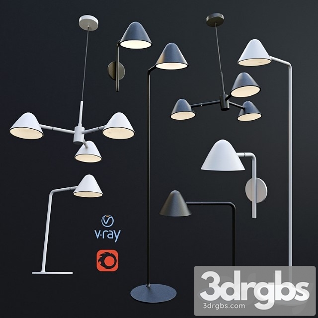 Devon pendant table wall and floor lamps from the company lucide belgium. 3dsmax Download - thumbnail 1