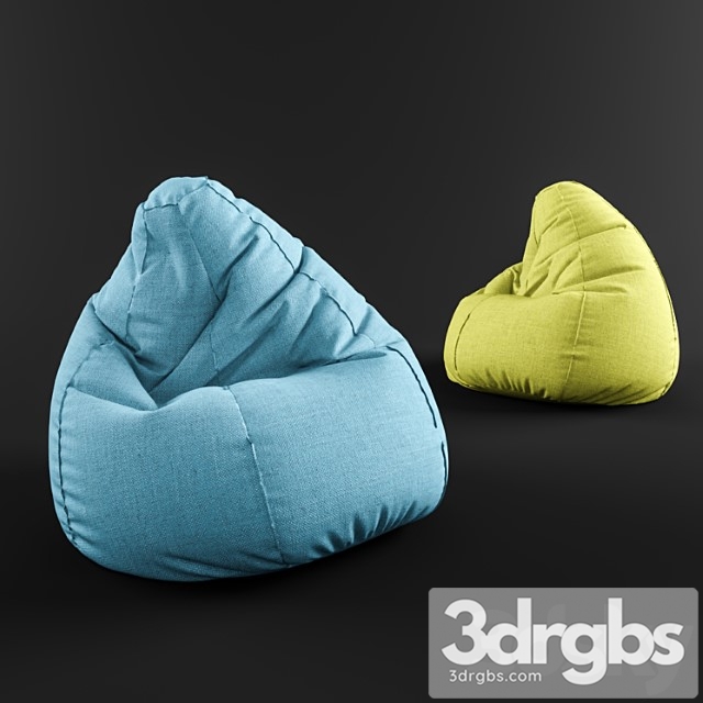 Bag Chair 22 3dsmax Download - thumbnail 1