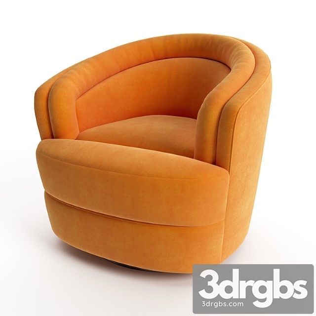 Colosseo Armchair 3dsmax Download - thumbnail 1