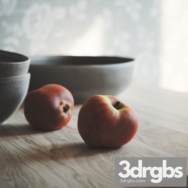 Red Apple 1 3dsmax Download - thumbnail 1