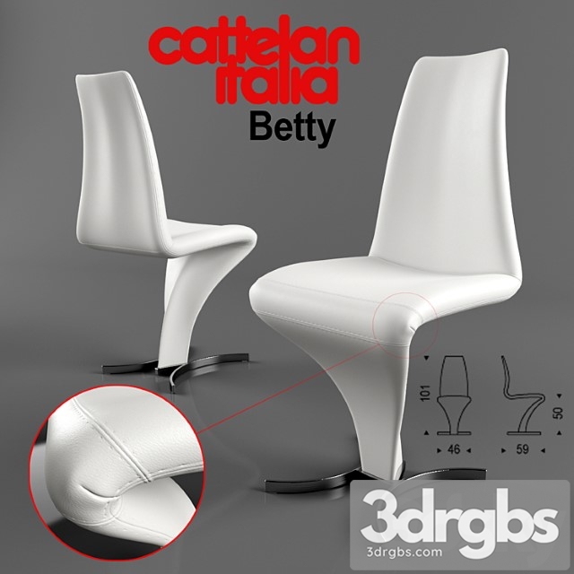 Cattelan Italia Betty 3dsmax Download - thumbnail 1