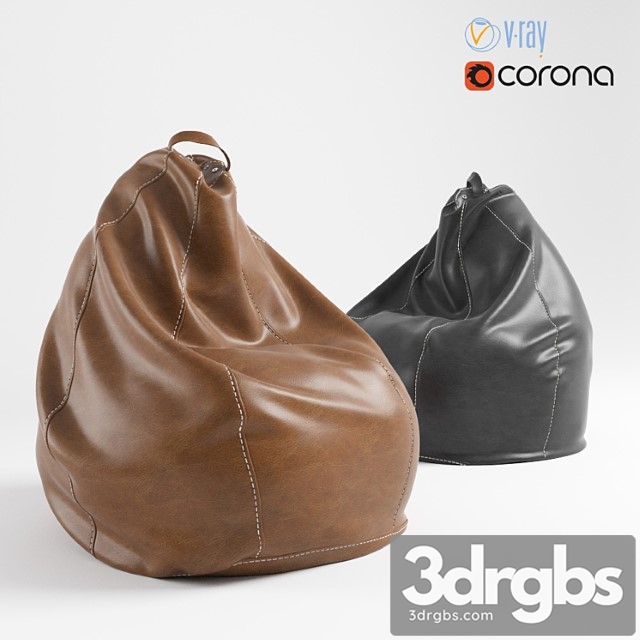 Bag chair 2 3dsmax Download - thumbnail 1