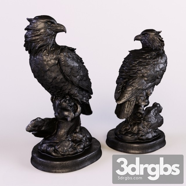 Eagle Sculpture 3dsmax Download - thumbnail 1