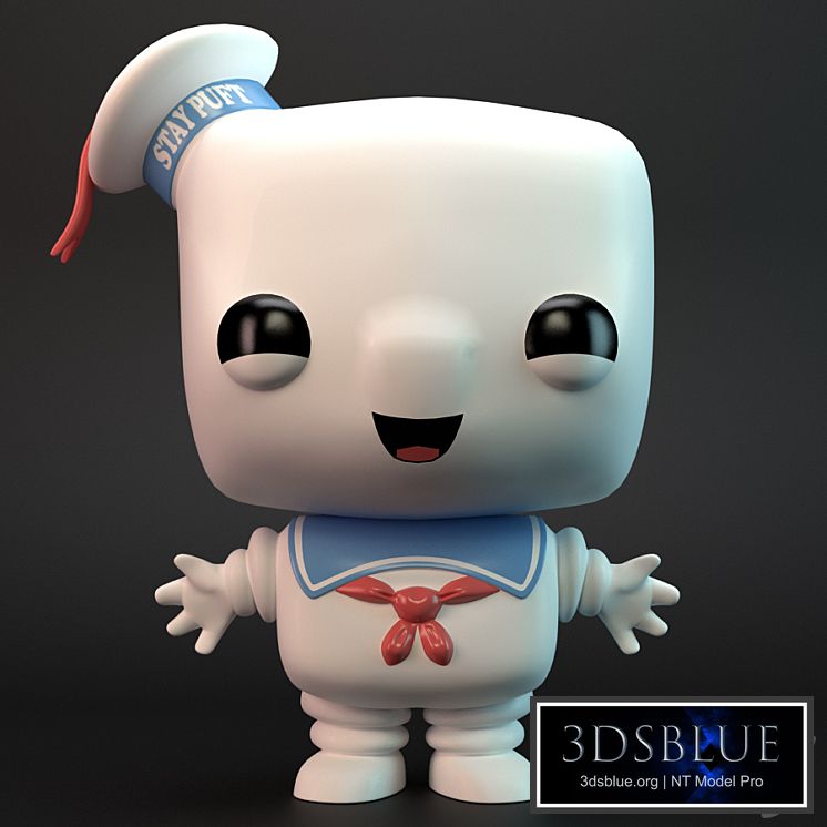 Stay Puft Pop 3DS Max - thumbnail 3