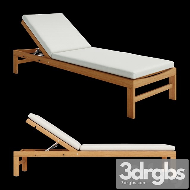 Deck Chair Ethimo Sand 3dsmax Download - thumbnail 1