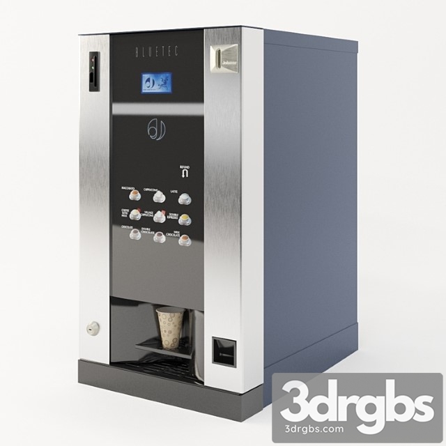 Coffee Automat Tsoffeemar Blueets G23 3dsmax Download