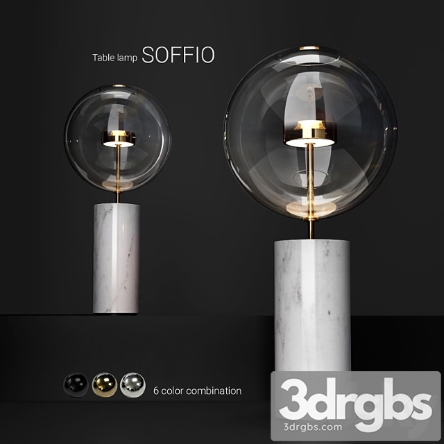 Giopato & coombes bolle soffio table lamp 3dsmax Download
