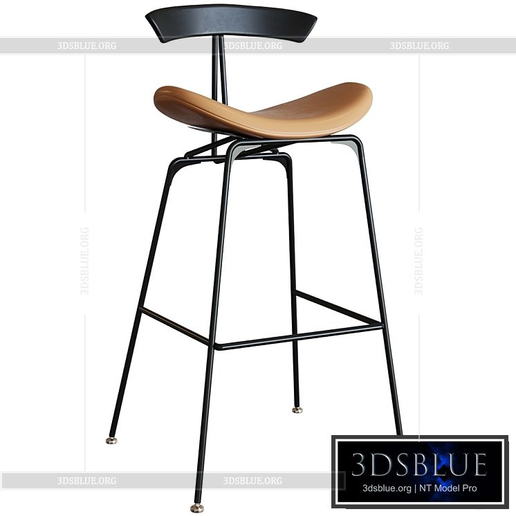 Bar stool Ant Bar Stool Chair 3DS Max - thumbnail 3