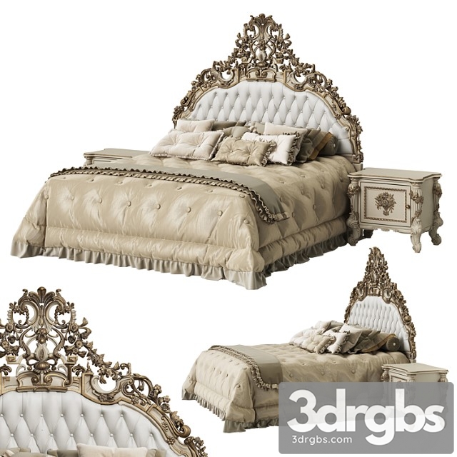 Asnaghi muss bed 2 3dsmax Download - thumbnail 1