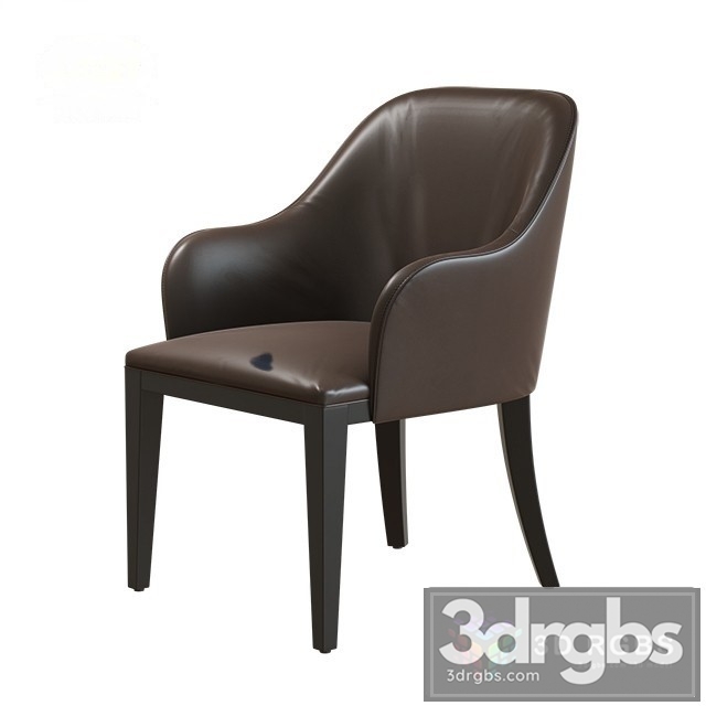 Baxter Decor Chair 3dsmax Download - thumbnail 1