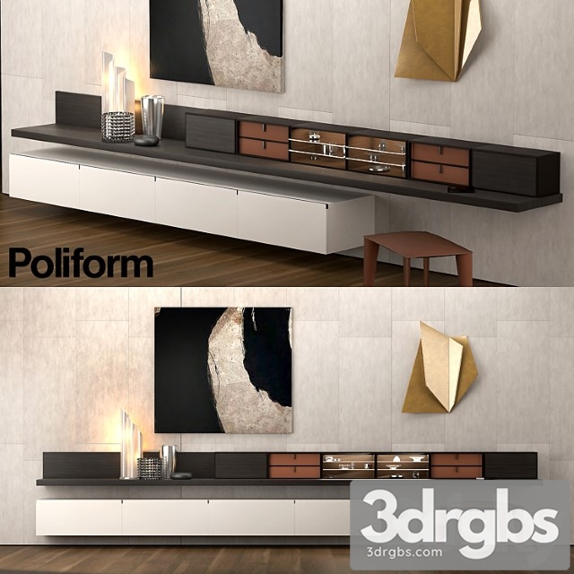 Poliform Day Collection 3dsmax Download - thumbnail 1