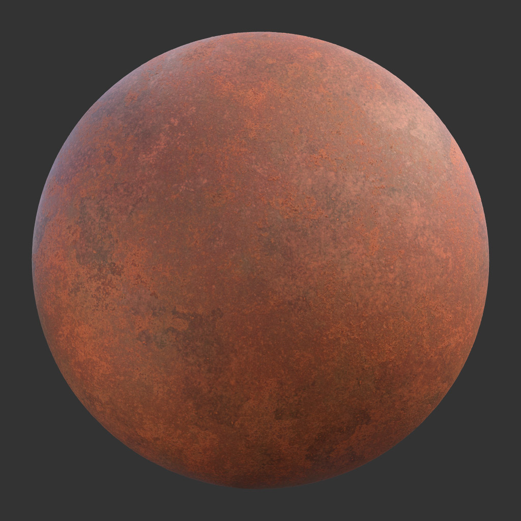 PBR TEXTURES – FULL OPTION – Steel Rusted  – 1123 - thumbnail 2