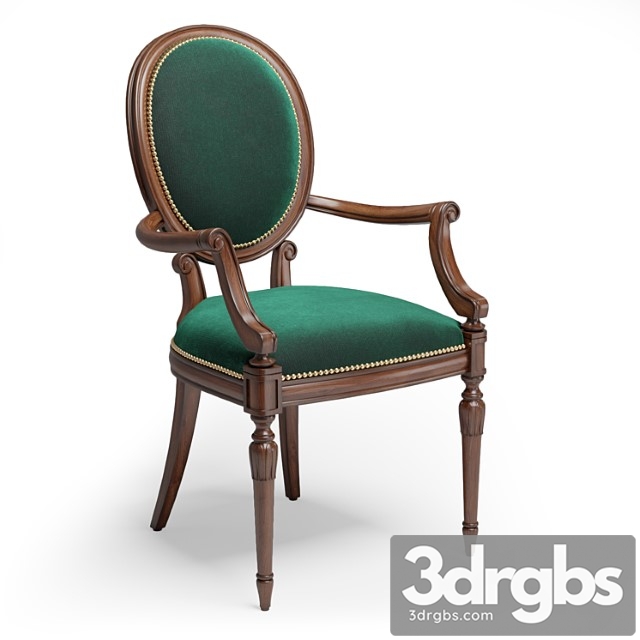 Sevensedie small armchair olga 2 3dsmax Download - thumbnail 1
