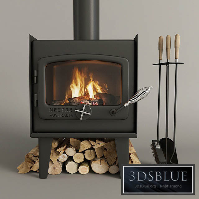 Fireplace nectre 3DS Max - thumbnail 3
