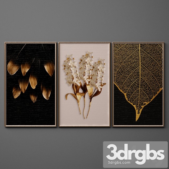 Collection of paintings-118 3dsmax Download - thumbnail 1