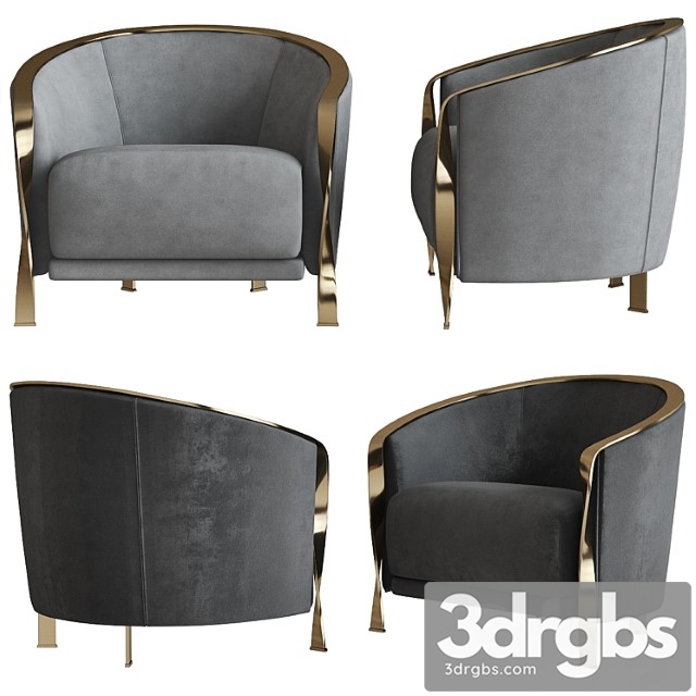 Armchair rugiano furniture nella vetrina_1 3dsmax Download - thumbnail 1