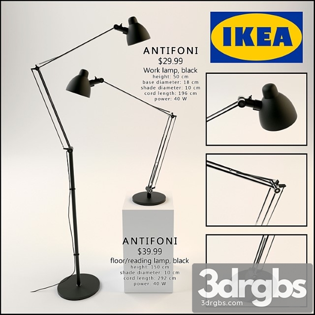 Ikea antifoni 3dsmax Download