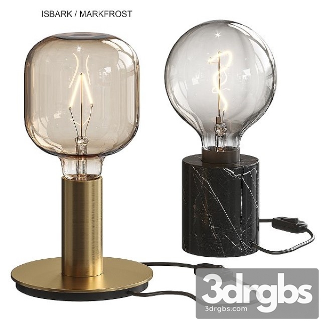 Isbark Markfrost Table Lamp Ikea 3dsmax Download