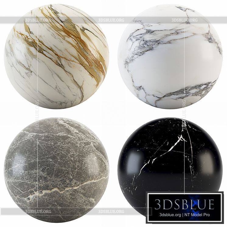 Collection Marble 02 3DS Max - thumbnail 3