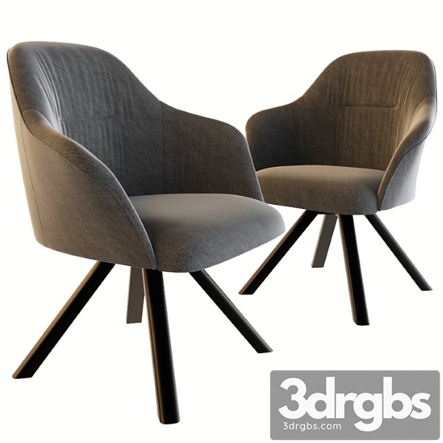 Remus s dining chair 2 3dsmax Download - thumbnail 1