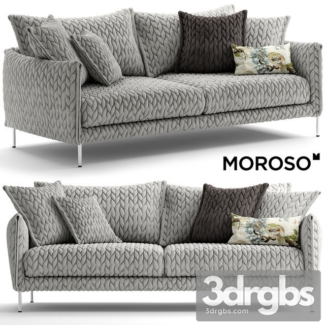 Gentry 105 Two Seater Sofa 3dsmax Download - thumbnail 1