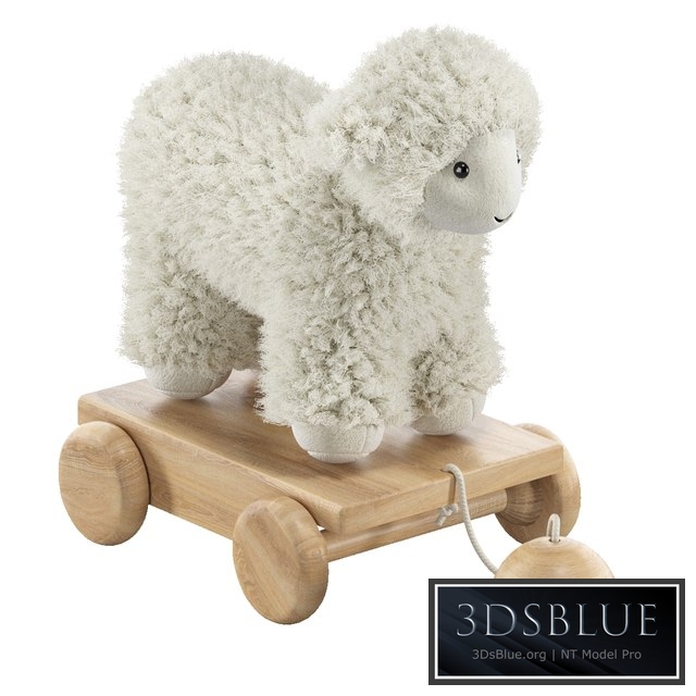 “Wheelchair-toy “”Lamb””” 3DS Max - thumbnail 3
