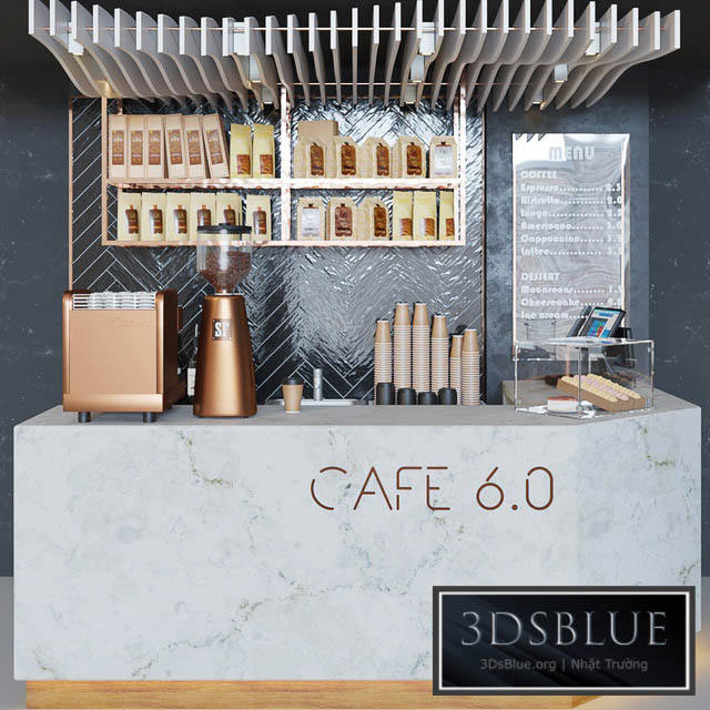 “Cafe “”Cafe 6.0″”” 3DS Max - thumbnail 3