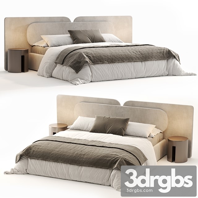 Rove Concept Angelo Bed 4 3dsmax Download - thumbnail 1