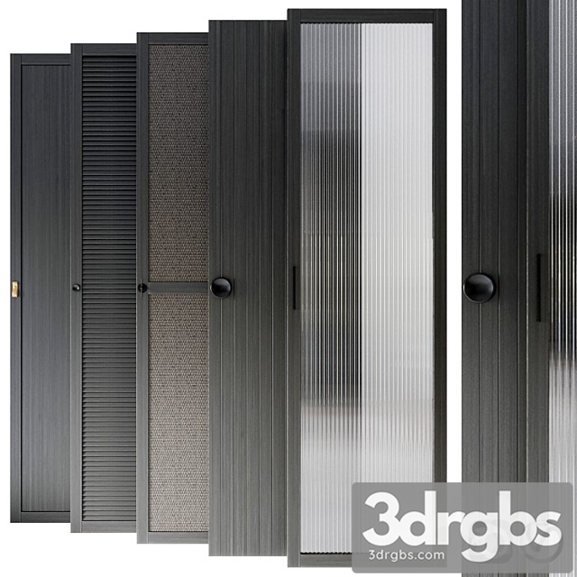 Other Waredrobe doors collection 3dsmax Download - thumbnail 1