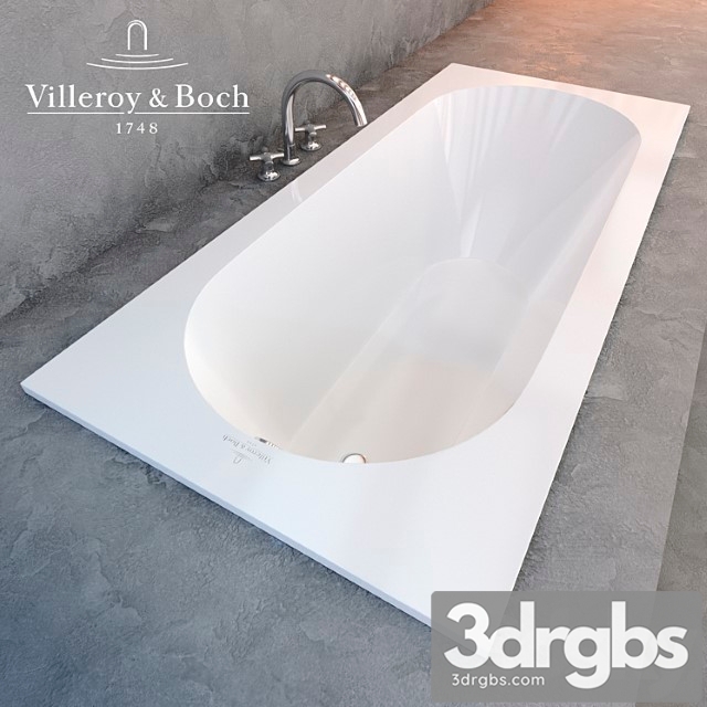 Oberon Bathroom Mixer LaFleur Classique Villeroy Boch 3dsmax Download - thumbnail 1
