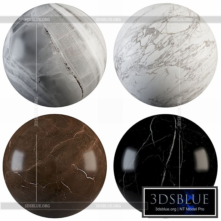 Collection Marble 15 3DS Max - thumbnail 3