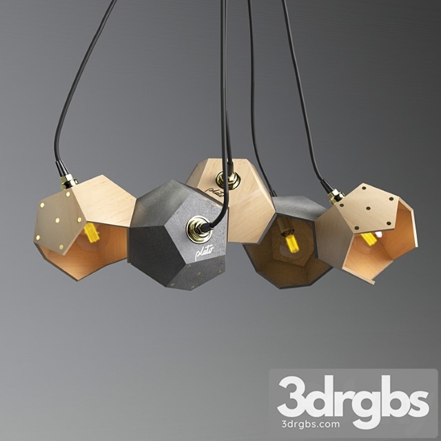 Magnetic modular lamps 3dsmax Download - thumbnail 1