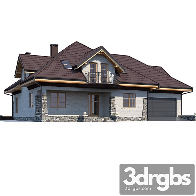 Building Abs House v216 3dsmax Download - thumbnail 1