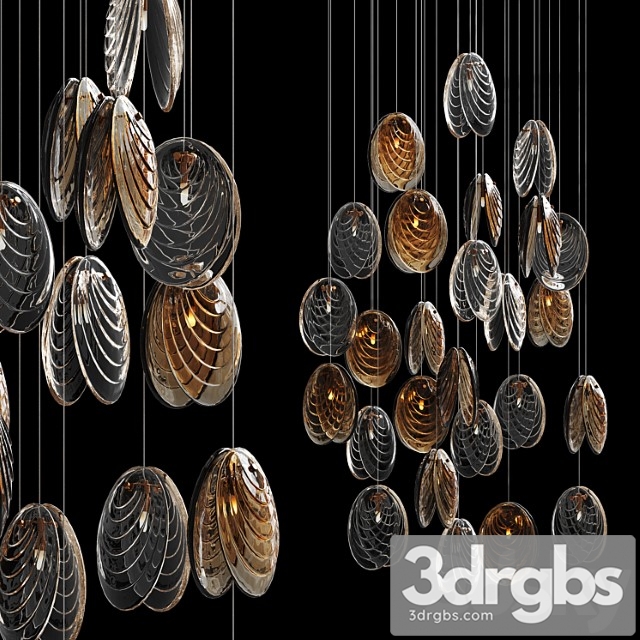 Chandelier mussels2 by bomma 3dsmax Download