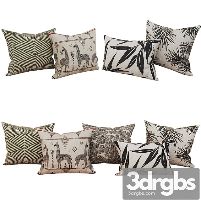 Decorative Set Pillow 42 3dsmax Download - thumbnail 1