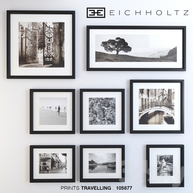 EICHHOLTZ framed prints – TRAVELLING 105677 3DS Max - thumbnail 3