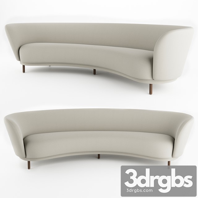Dandy 4 seater sofa – massproductions 2 3dsmax Download - thumbnail 1