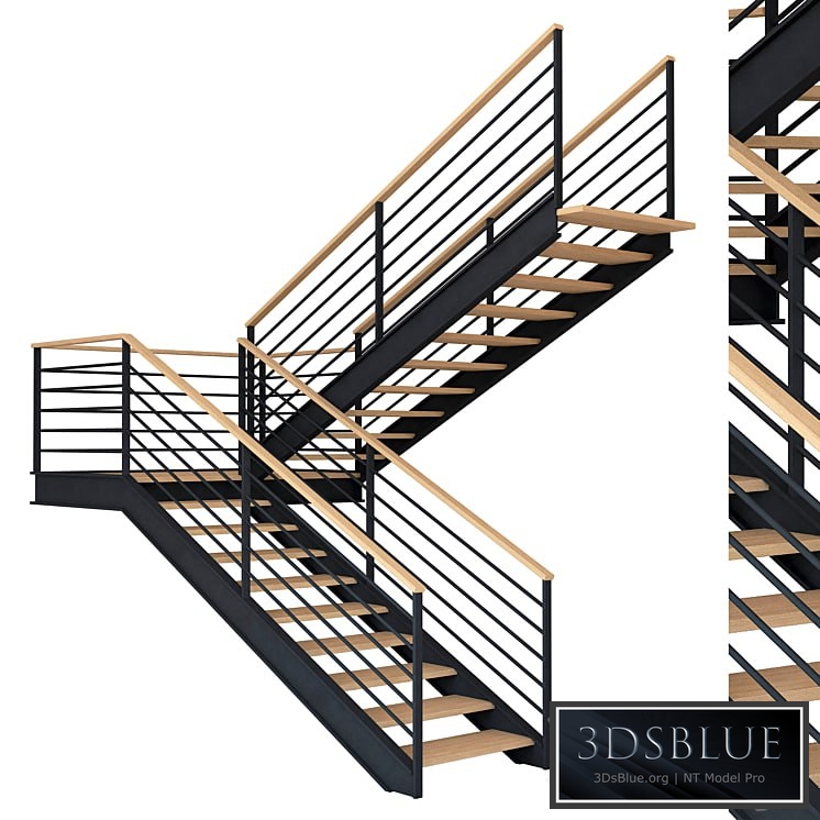 Staircase 005 3DS Max - thumbnail 3