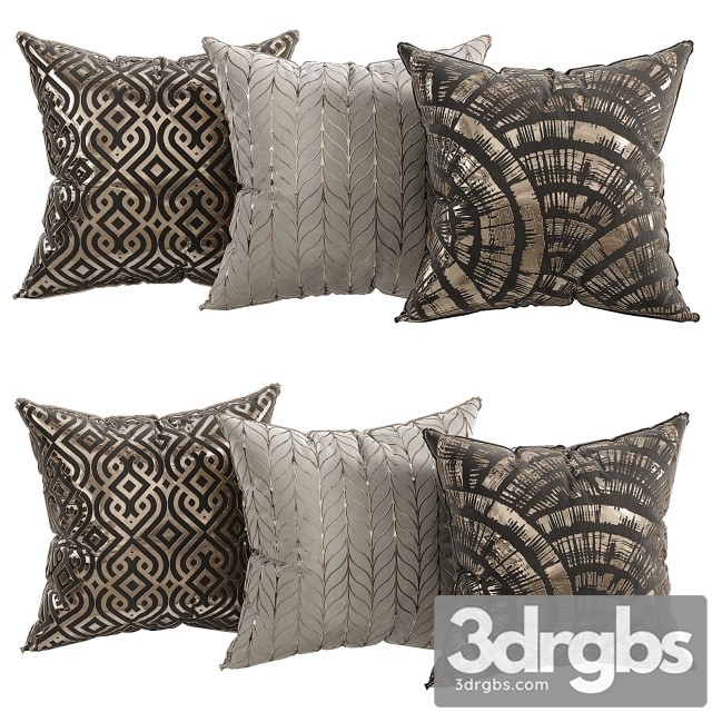 Decorative Pillows 6 3dsmax Download - thumbnail 1